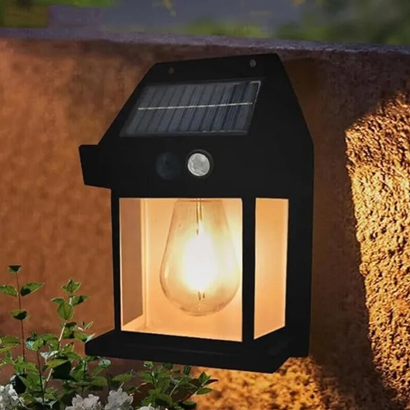 DYLANF wall solar light Solar Light Set (Wall Mounted Pack of 1)